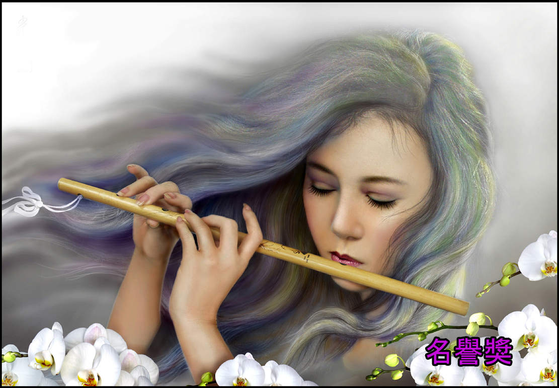 COLOR #2 KY NGUYEN, Title ( Celestial flute ).jpg