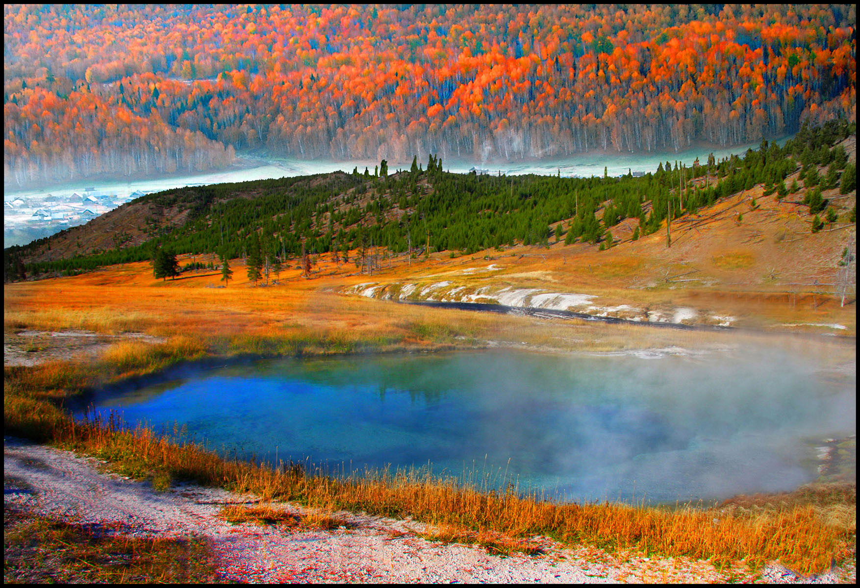 #04 Digital F PSA LANDSCAPE ( Morning in Yellowstone) GIA TRUNG.jpg